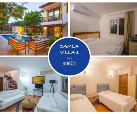 Villa Damla Sogut Marmaris Daily Weekly Rentals