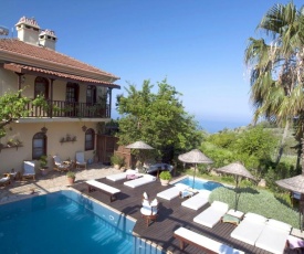 Villa with 6 bedrooms in Fethiye with wonderful sea view private pool enclosed garden 2 km from the beach