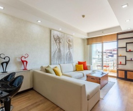 Cozy and Modern Flat with City View near Osmanbey Metro Station in Bomonti, Sisli