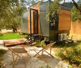 Cozy Tiny House Surrounded by Olive Grove near Beach in Ayvacik