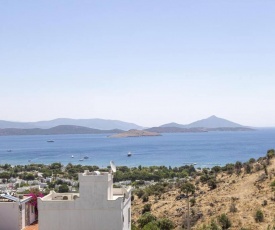 Duplex with Stunning View near Camel Beach in Bodrum