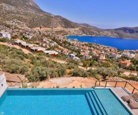 Kalkan Villa Sleeps 8 with Pool Air Con and WiFi